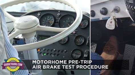 air brake test for motorhome